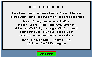 Ratewort atari screenshot